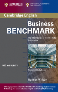 Business Benchmark Pre-Intermediate to Intermediate Personal Study Book BEC and BULATS Edition